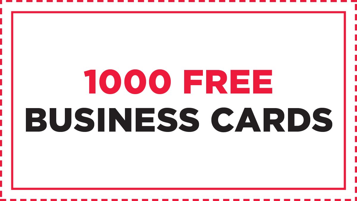 1000 Free Business Cards@1.5x