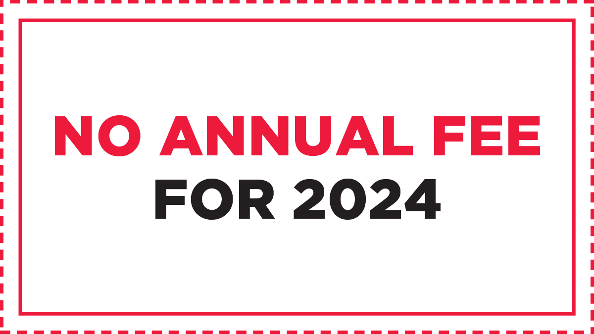No Annual Fee@1.5x